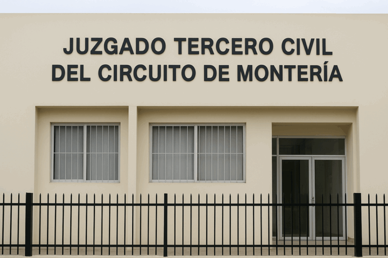 juzgado tercero civil de monteria