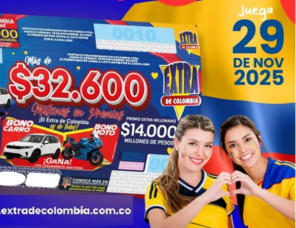 sorteo extra de col nov 2025
