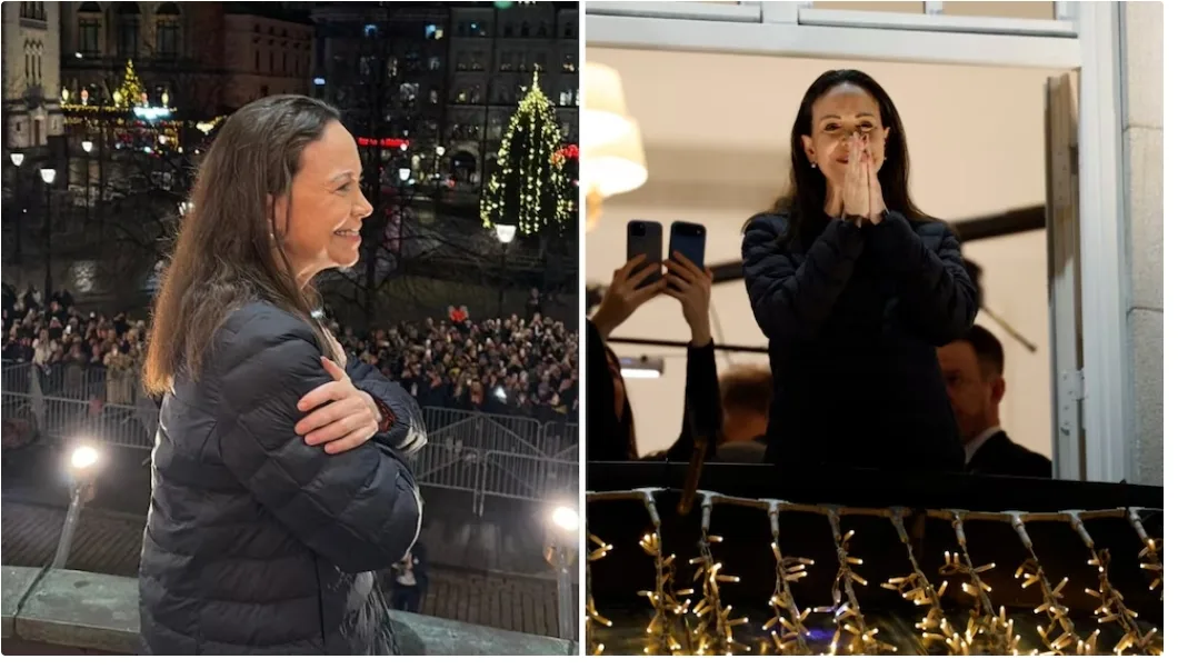 maria corina machado en oslo