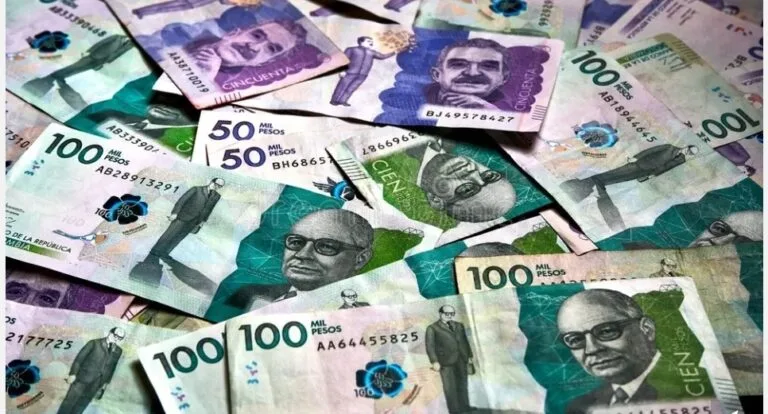 billetes colombianos
