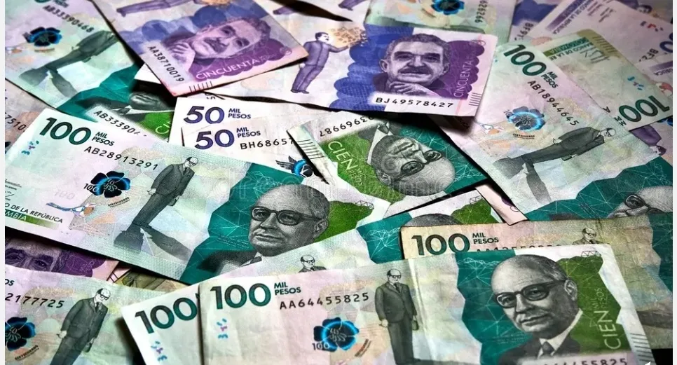 billetes colombianos