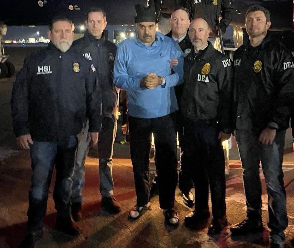 foto de maduro detenido en nueva york