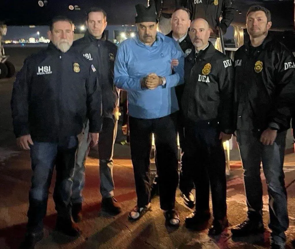 foto de maduro detenido en nueva york