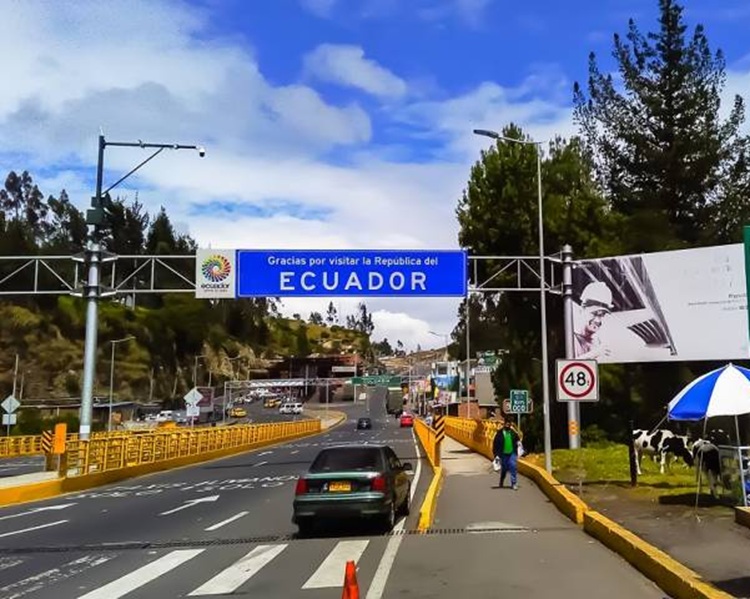 frontera entre ecuador y colombia