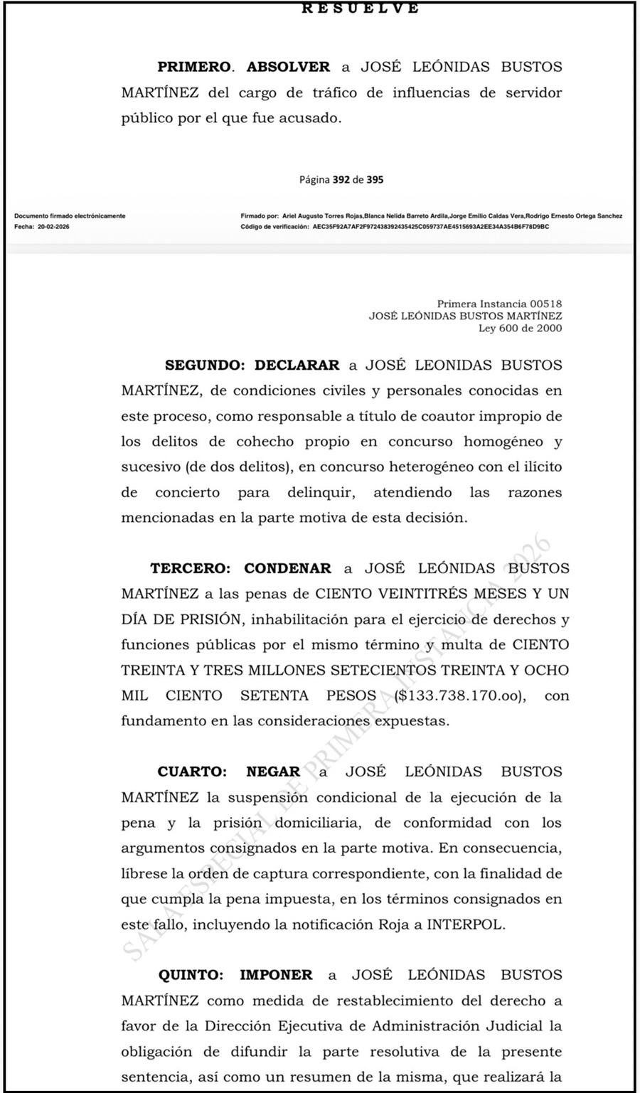 condena con leonidas bustos1