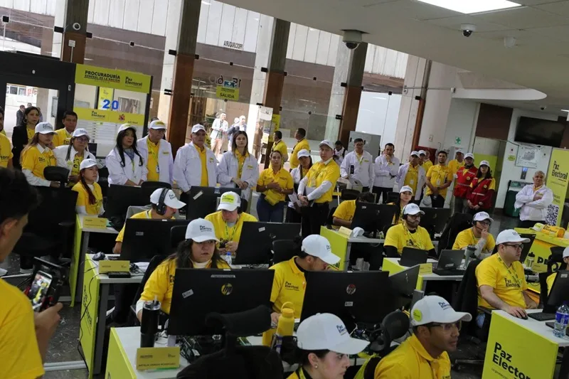 La Procuraduría vigilará las elecciones en la primera vuelta presidencial con un Centro de Comunicaciones y Logística