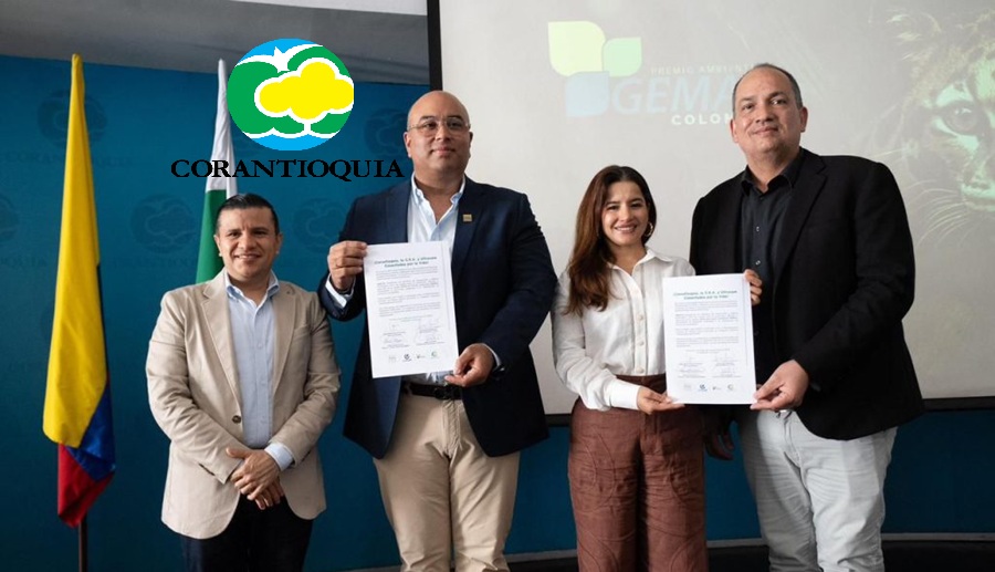 Corantioquia se suma al Premio Ambiental GEMAS 2026 para exaltar y reconocer a los héroes que salvan el planeta