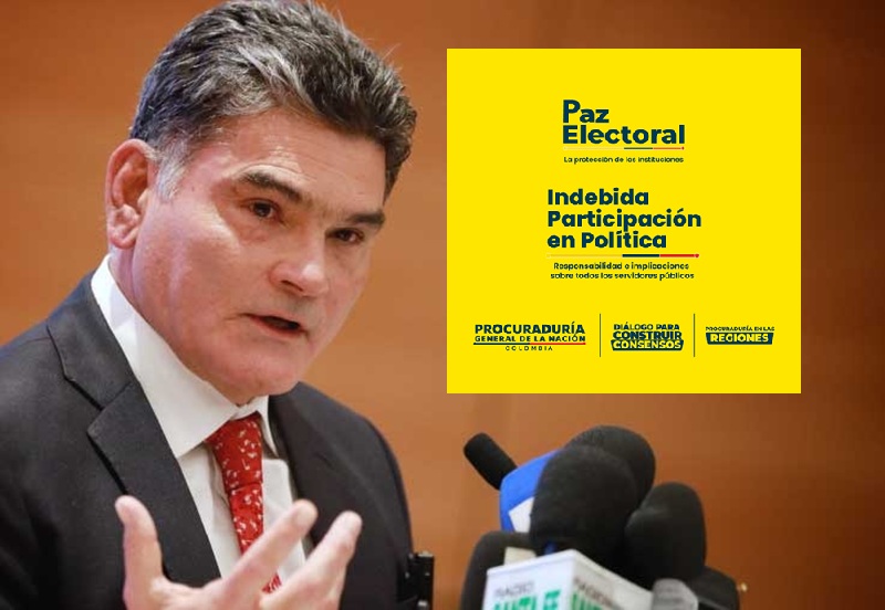 “No debemos dejarnos arrebatar el derecho a votar” dijo el Procurador Eljach al defender la «Paz Electoral»