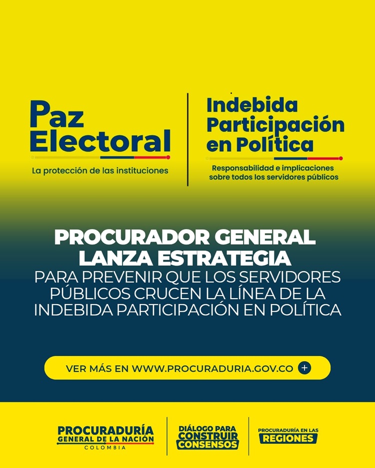 participacion indebida en politica