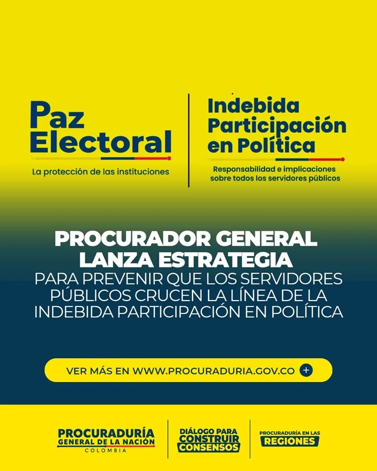 participacion indebida en politica