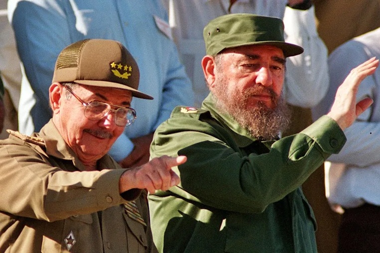 raul castro y fidel