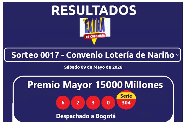 resultados sorteo extraordinario lotería de nariño 1