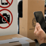 celulares en puestos de votacion