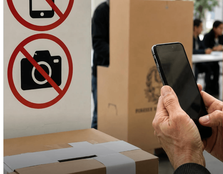 celulares en puestos de votacion