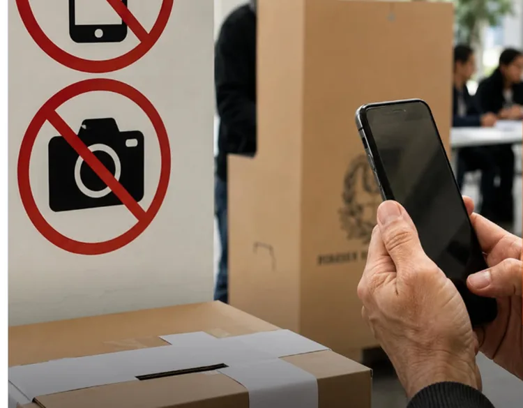 celulares en puestos de votacion