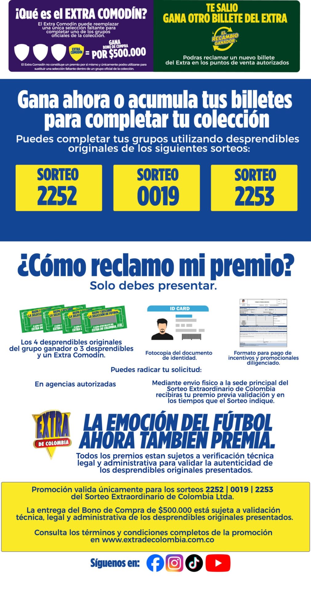sorteo extra de colombia de junio 2026e
