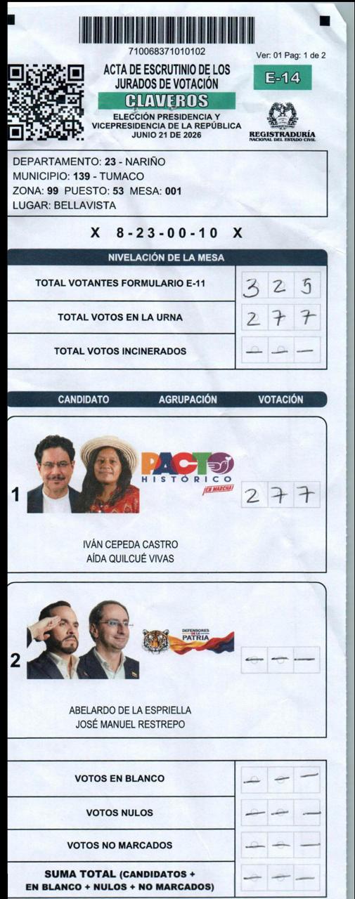 tumaco puesto 53