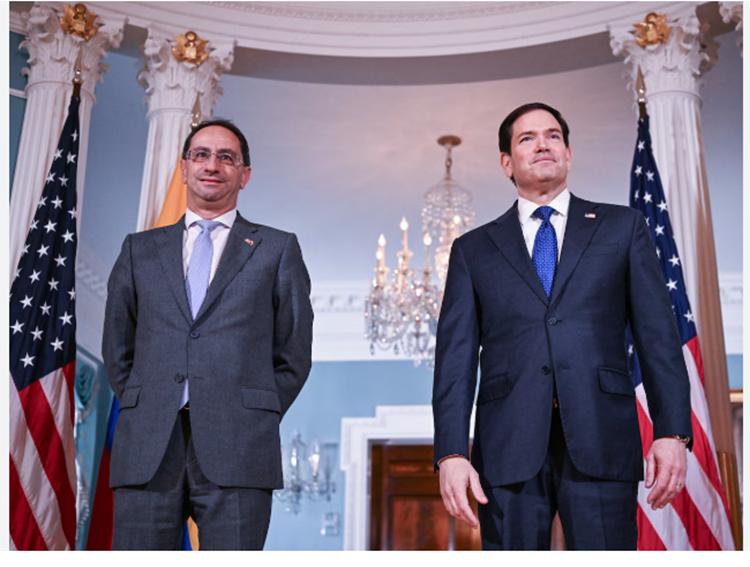 jose manuel restrepo con marco rubio
