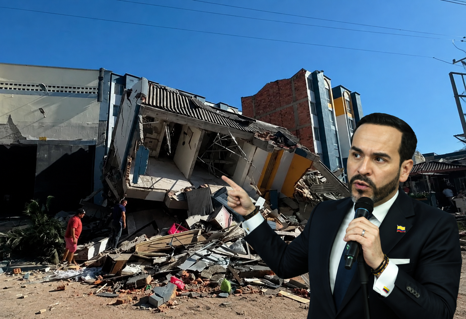 abelardo de la espriella y las medidas por el temblor