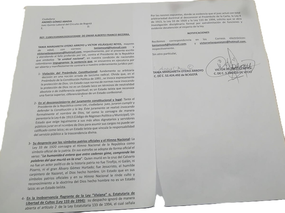 impugnacion del fallo de tutela