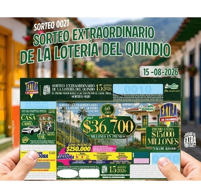 sorteo extra y loteria del quindio0