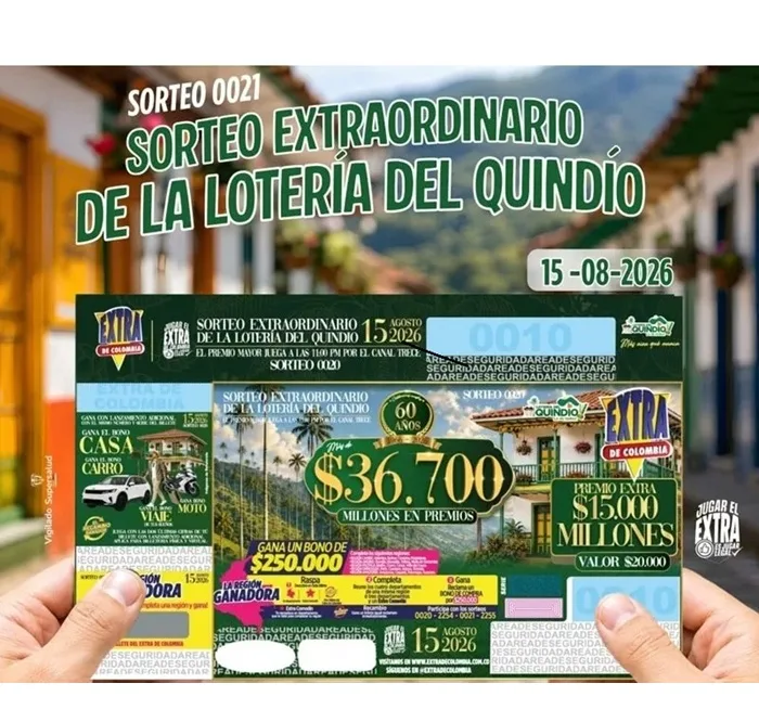 sorteo extra y loteria del quindio0
