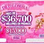 billete extra de col amor y amistad sept 30 de 2026