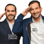 didier blanco y el presidente abelardo de la espriella
