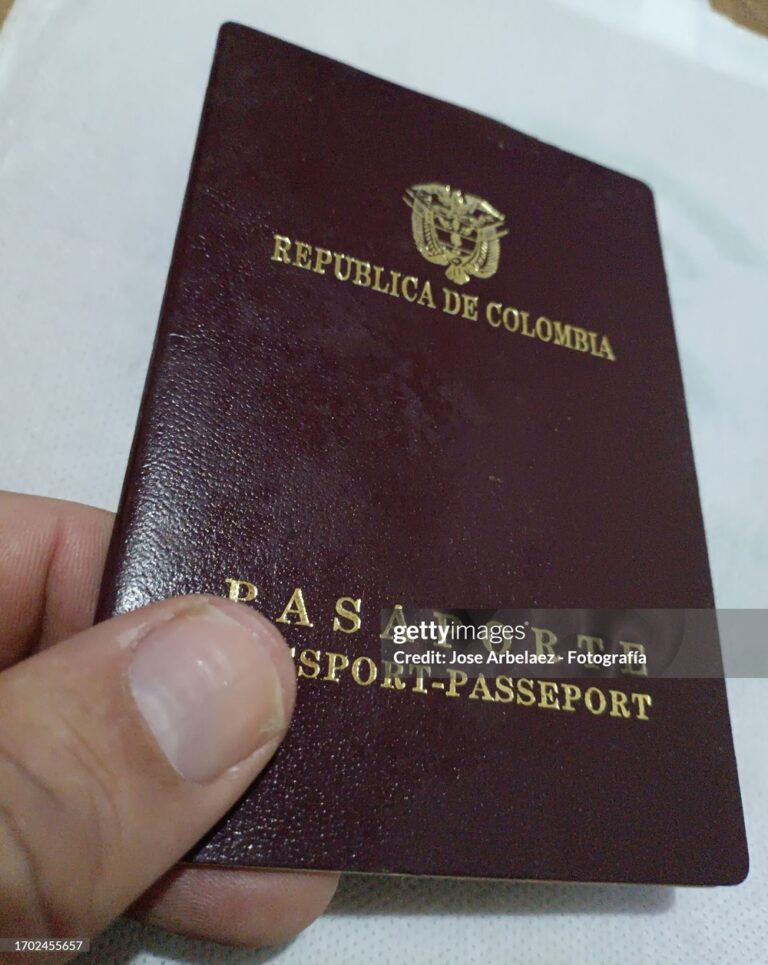 Pasaporte colombiano