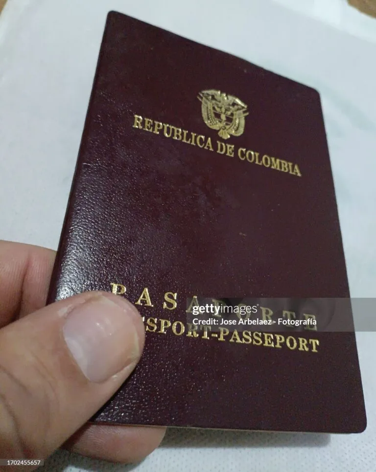 Pasaporte colombiano