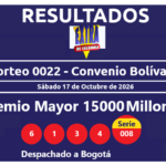 resultados sorteo extraordinario de la loteria de bolivar 17 oct de 2026a